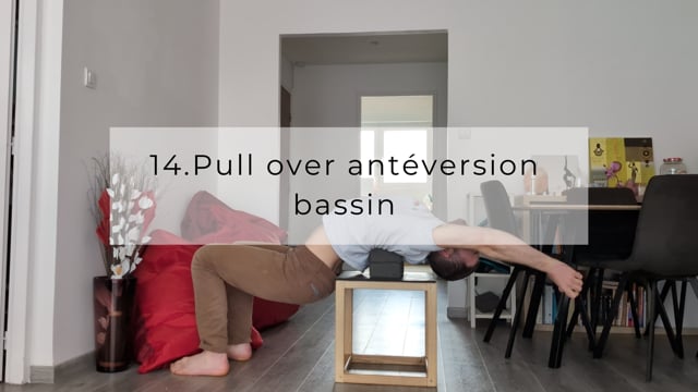 Pullover en antéversion du bassin