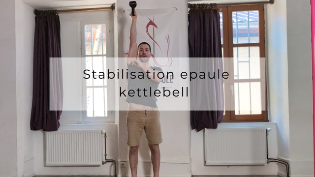 Stabilisation d'épaule avec Kettlebell (upside down)