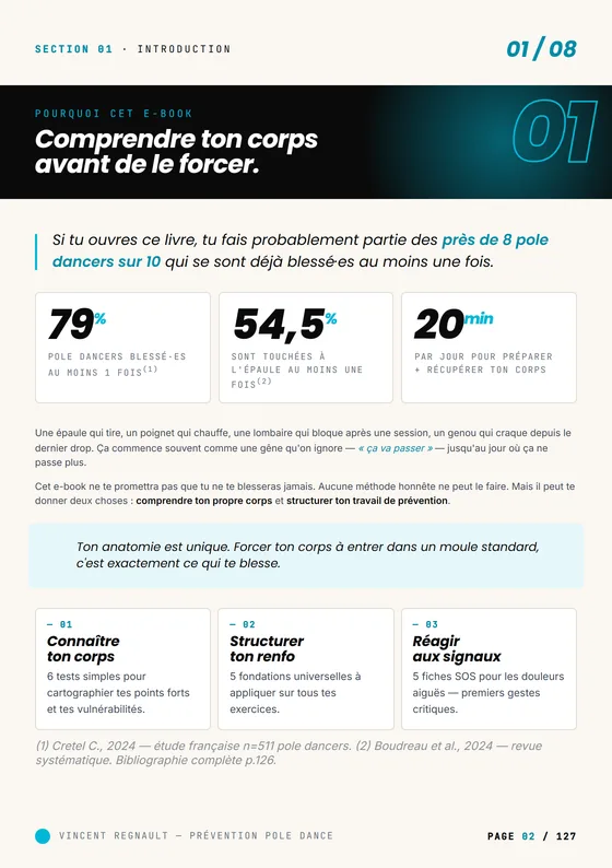 Page d'introduction de l'ebook